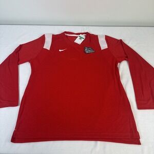 Nike Dri-Fit Georgia bulldogs Long Sleeve Shirt Red Size X-Large